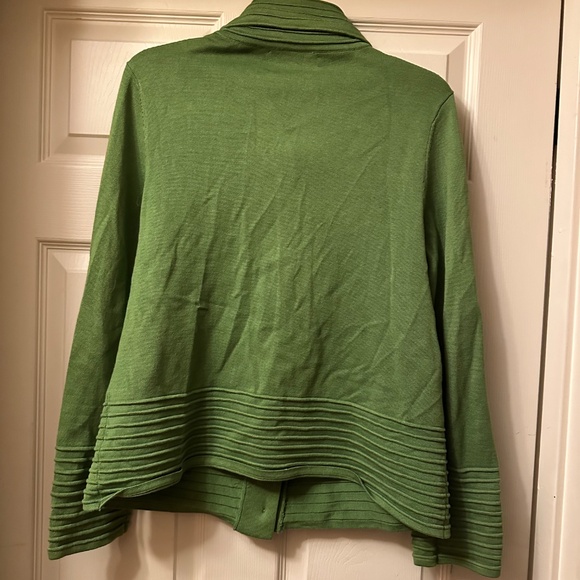Jones New York Green Button Up Cardigan, Excellent Condition, Size XL - Picture 2 of 2